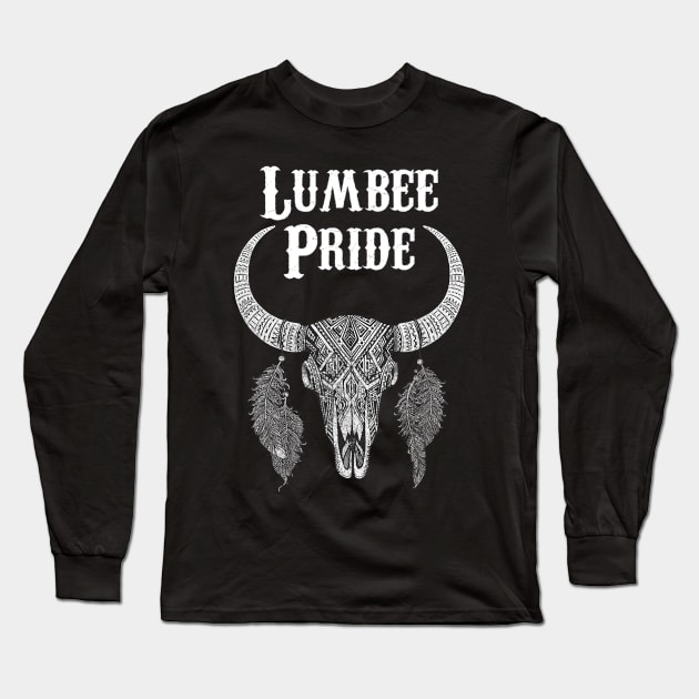 Lumbee Indians Pride Native American Indian Long Sleeve T-Shirt by everetto
